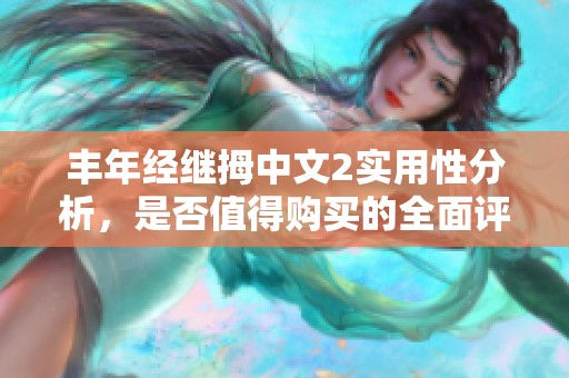 丰年经继拇中文2实用性分析，是否值得购买的全面评测