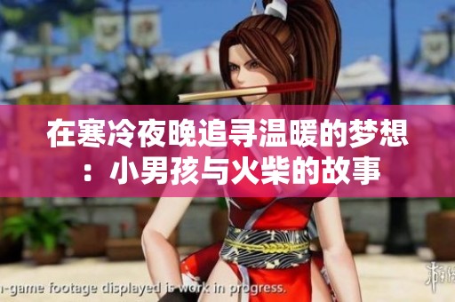 在寒冷夜晚追寻温暖的梦想：小男孩与火柴的故事