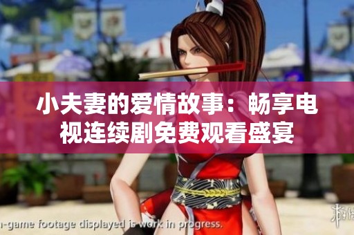 小夫妻的爱情故事：畅享电视连续剧免费观看盛宴