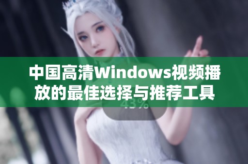 中国高清Windows视频播放的最佳选择与推荐工具