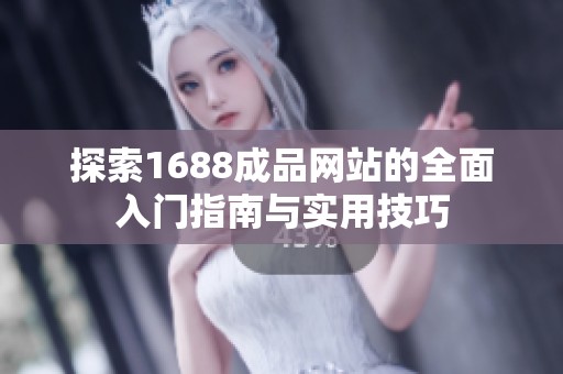 探索1688成品网站的全面入门指南与实用技巧