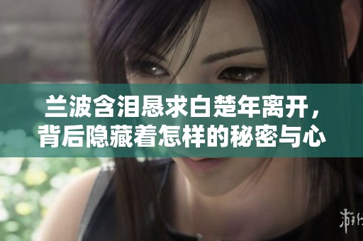 兰波含泪恳求白楚年离开，背后隐藏着怎样的秘密与心痛
