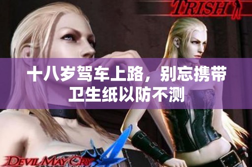 十八岁驾车上路，别忘携带卫生纸以防不测