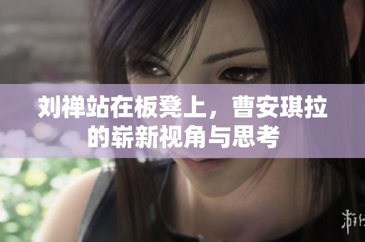 刘禅站在板凳上，曹安琪拉的崭新视角与思考