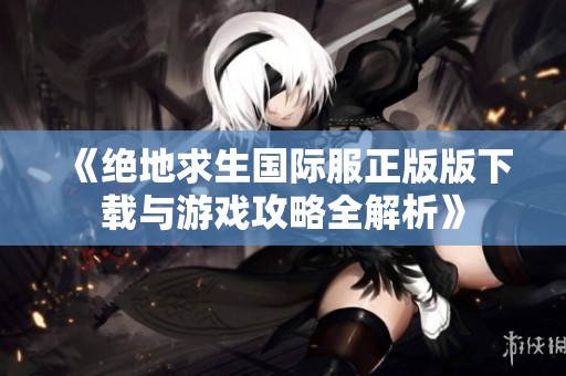 《绝地求生国际服正版版下载与游戏攻略全解析》