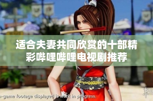 适合夫妻共同欣赏的十部精彩哔哩哔哩电视剧推荐