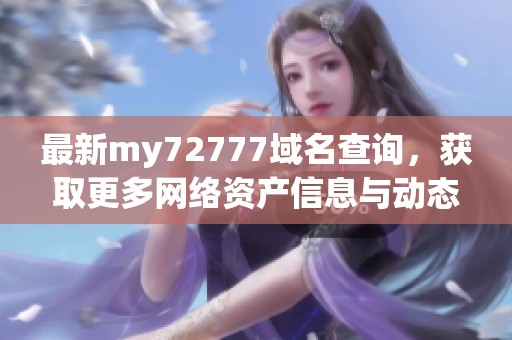 最新my72777域名查询，获取更多网络资产信息与动态