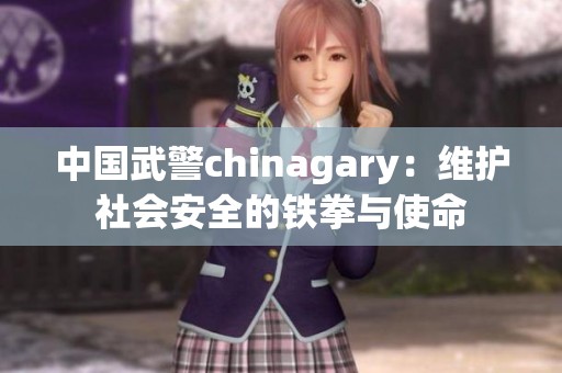 中国武警chinagary：维护社会安全的铁拳与使命