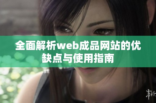 全面解析web成品网站的优缺点与使用指南