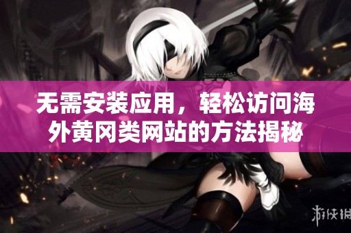 无需安装应用，轻松访问海外黄冈类网站的方法揭秘