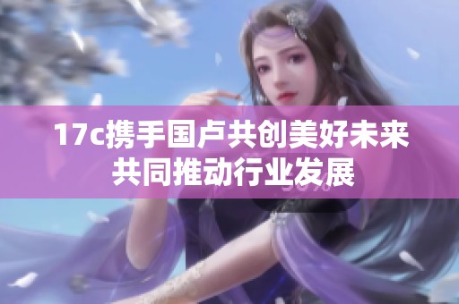 17c携手国卢共创美好未来 共同推动行业发展
