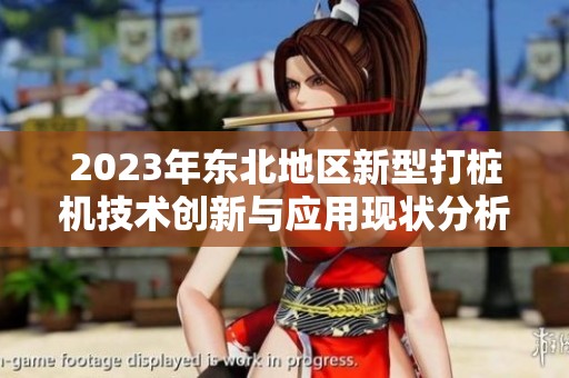 2023年东北地区新型打桩机技术创新与应用现状分析