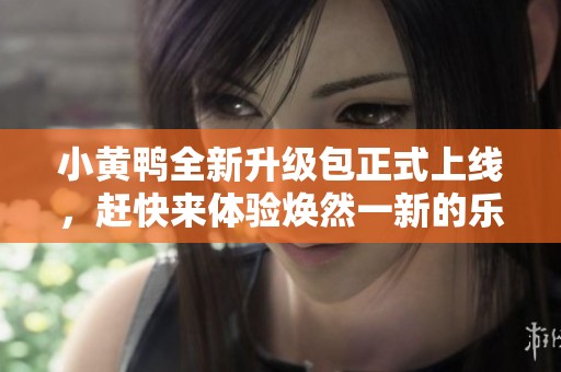 小黄鸭全新升级包正式上线，赶快来体验焕然一新的乐趣吧！