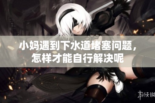 小妈遇到下水道堵塞问题，怎样才能自行解决呢