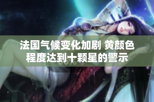 法国气候变化加剧 黄颜色程度达到十颗星的警示