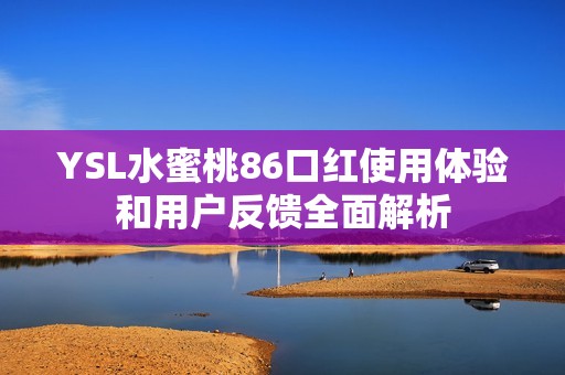 YSL水蜜桃86口红使用体验和用户反馈全面解析