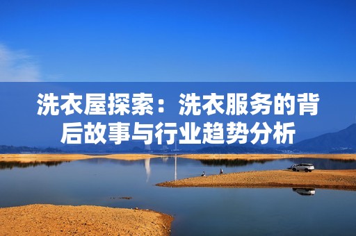 洗衣屋探索：洗衣服务的背后故事与行业趋势分析