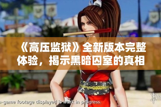 《高压监狱》全新版本完整体验，揭示黑暗囚室的真相与困境
