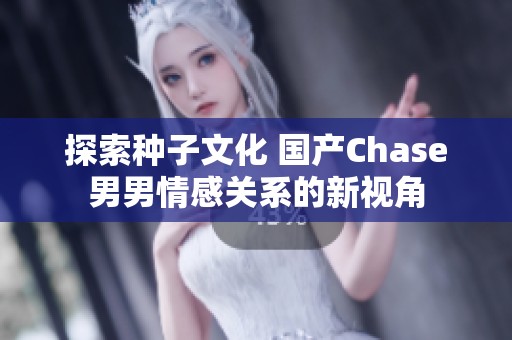 探索种子文化 国产Chase男男情感关系的新视角