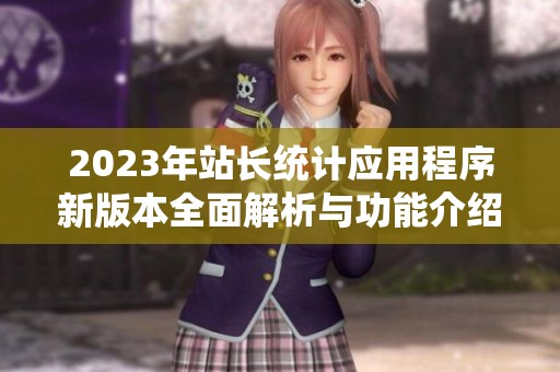 2023年站长统计应用程序新版本全面解析与功能介绍