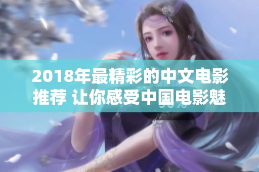 2018年最精彩的中文电影推荐 让你感受中国电影魅力