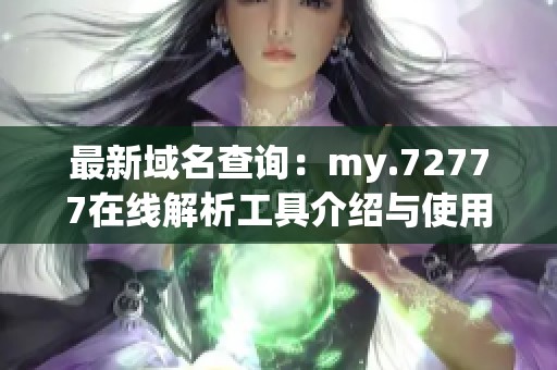 最新域名查询：my.72777在线解析工具介绍与使用指南
