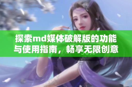 探索md媒体破解版的功能与使用指南，畅享无限创意体验