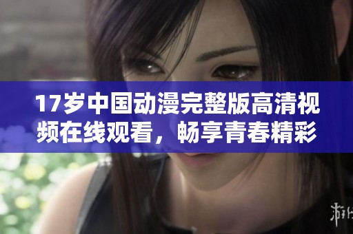 17岁中国动漫完整版高清视频在线观看，畅享青春精彩瞬间