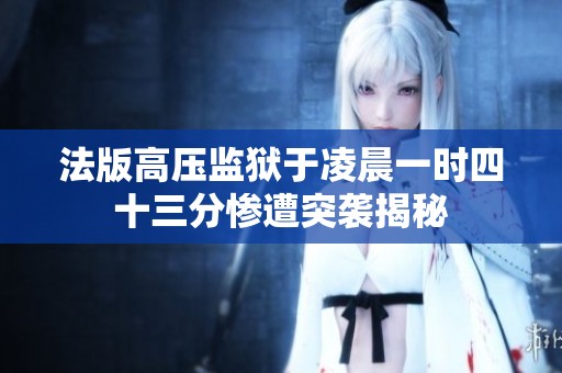 法版高压监狱于凌晨一时四十三分惨遭突袭揭秘