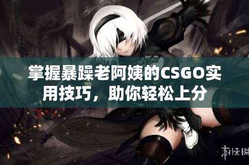 掌握暴躁老阿姨的CSGO实用技巧，助你轻松上分