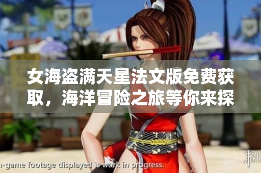 女海盗满天星法文版免费获取，海洋冒险之旅等你来探索