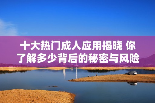 十大热门成人应用揭晓 你了解多少背后的秘密与风险