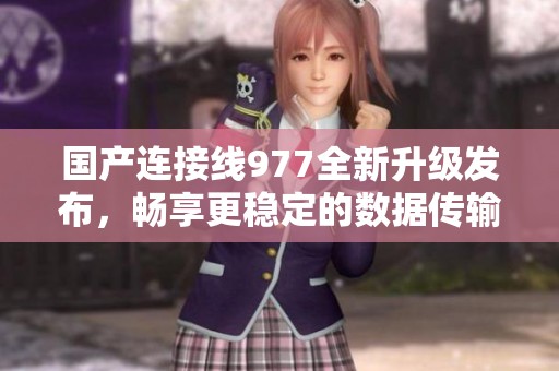 国产连接线977全新升级发布，畅享更稳定的数据传输体验