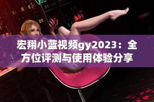 宏翔小蓝视频gy2023：全方位评测与使用体验分享