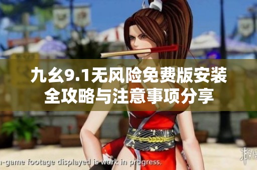 九幺9.1无风险免费版安装全攻略与注意事项分享