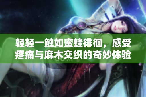 轻轻一触如蜜蜂徘徊，感受疼痛与麻木交织的奇妙体验