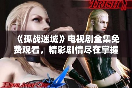 《孤战迷城》电视剧全集免费观看，精彩剧情尽在掌握