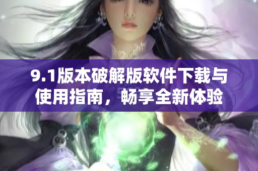 9.1版本破解版软件下载与使用指南，畅享全新体验