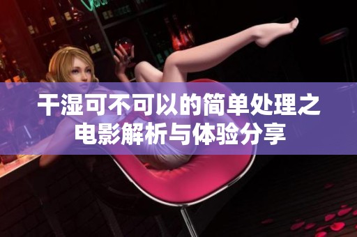 干湿可不可以的简单处理之电影解析与体验分享