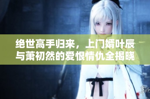 绝世高手归来，上门婿叶辰与萧初然的爱恨情仇全揭晓
