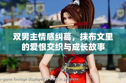 双男主情感纠葛，抹布文里的爱恨交织与成长故事