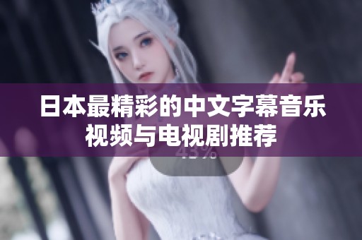 日本最精彩的中文字幕音乐视频与电视剧推荐