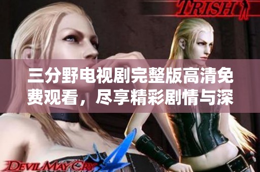 三分野电视剧完整版高清免费观看，尽享精彩剧情与深情演绎