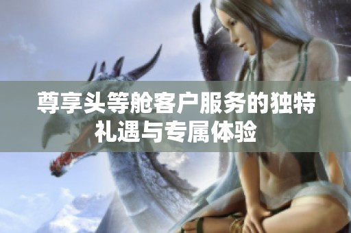 尊享头等舱客户服务的独特礼遇与专属体验