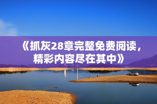 《抓灰28章完整免费阅读，精彩内容尽在其中》