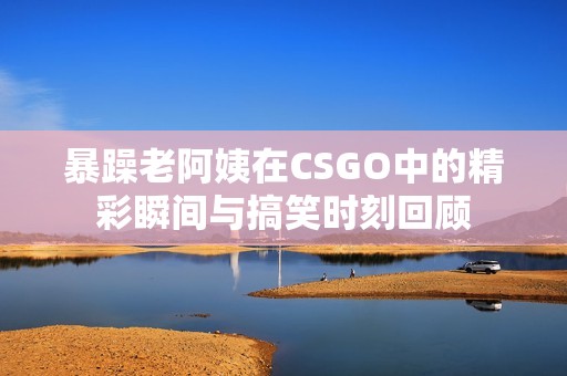 暴躁老阿姨在CSGO中的精彩瞬间与搞笑时刻回顾