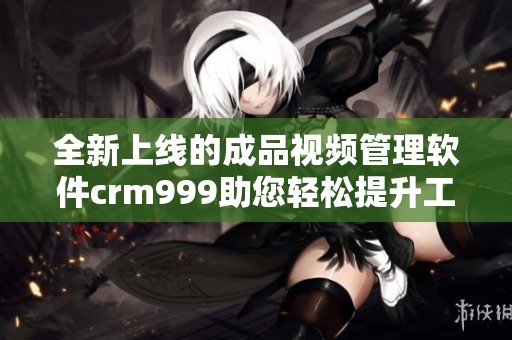 全新上线的成品视频管理软件crm999助您轻松提升工作效率