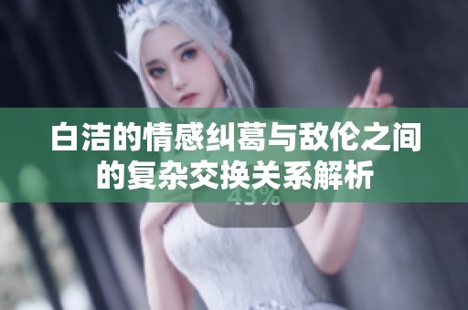 白洁的情感纠葛与敌伦之间的复杂交换关系解析