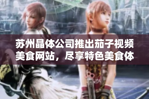 苏州晶体公司推出茄子视频美食网站，尽享特色美食体验