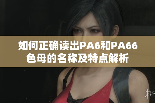 如何正确读出PA6和PA66色母的名称及特点解析